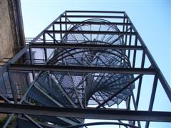 Metalltreppe